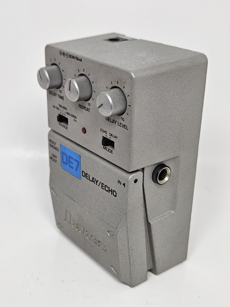 Ibanez DE7 Delay/Echo Guitar Effect Pedal Stompbox