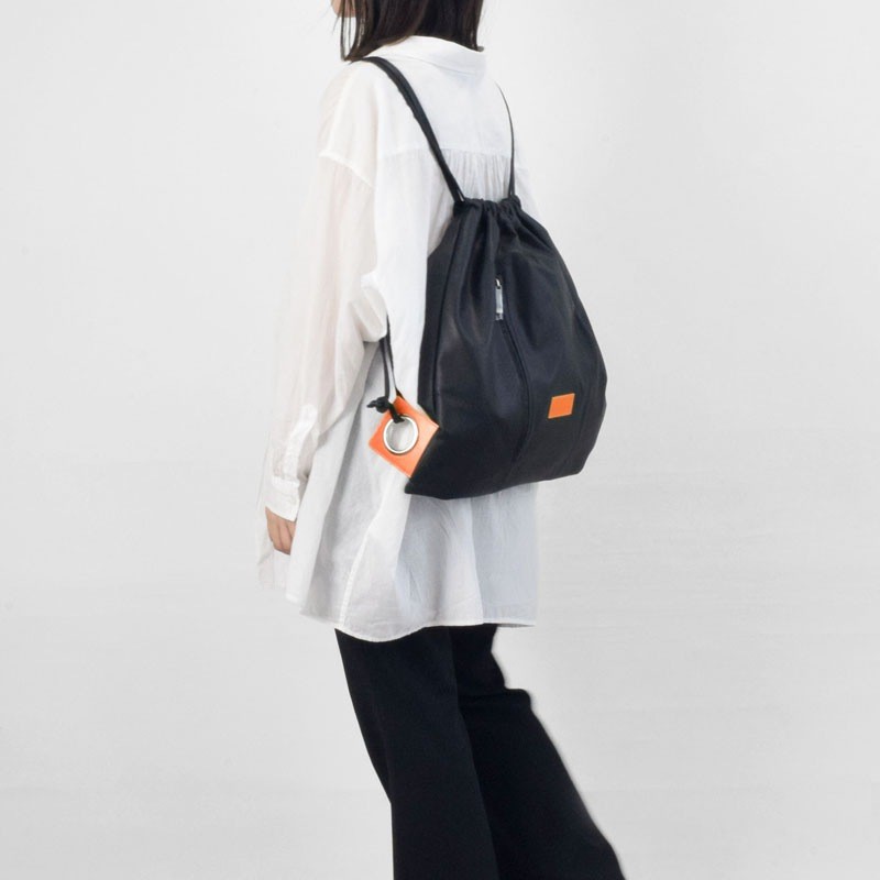 MADA [kawa-Re] Drawstring Backpack (1523BKOR)