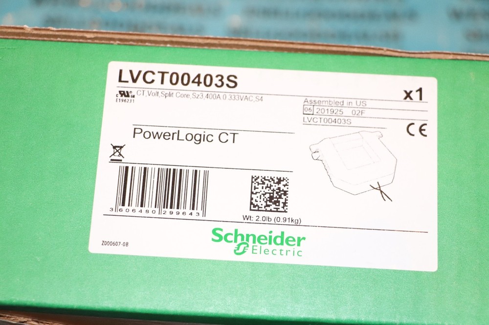 Schneider LVCT00403S Current Transformers LVCT 400A New