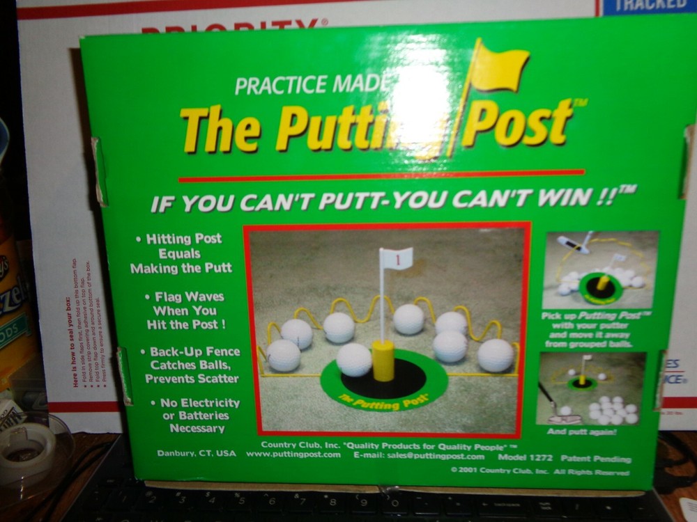 THE PUTTING POST PUTTING TRAINING NIB