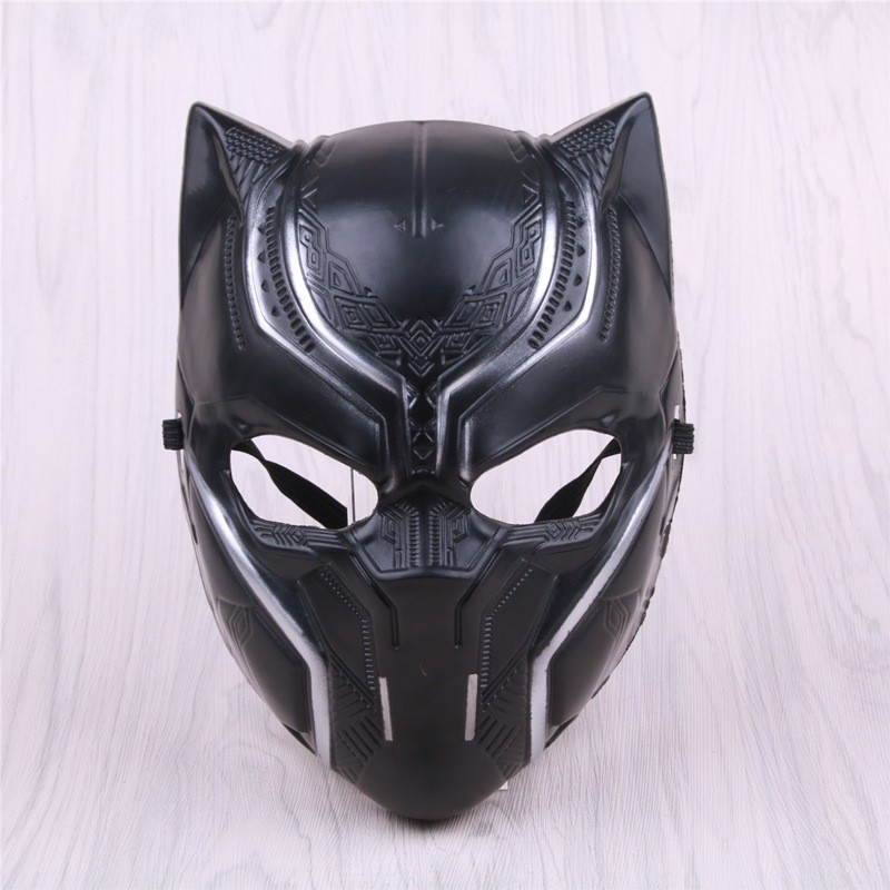 Black Panther Avengers Jumpsuit + Mask Set For Kids Adult Costume Cosplay Outfit