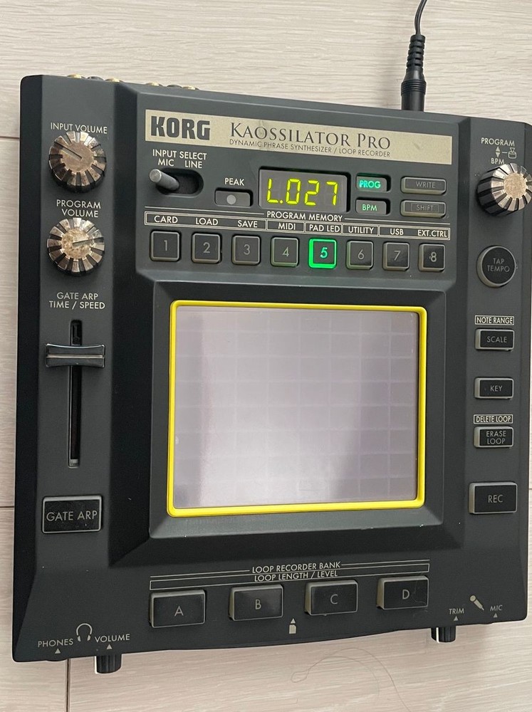 KORG KO-1 PRO KAOSSILATOR PRO - Dynamic Phrase Synthesizer Used