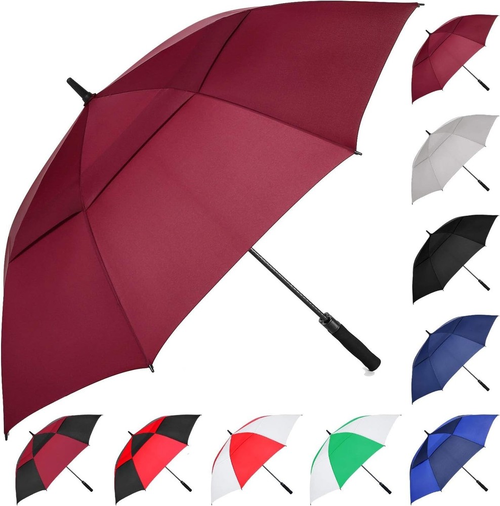 Extra Large Golf Umbrella 72 Inch - Automatic Open, Vented, Windproof Protection