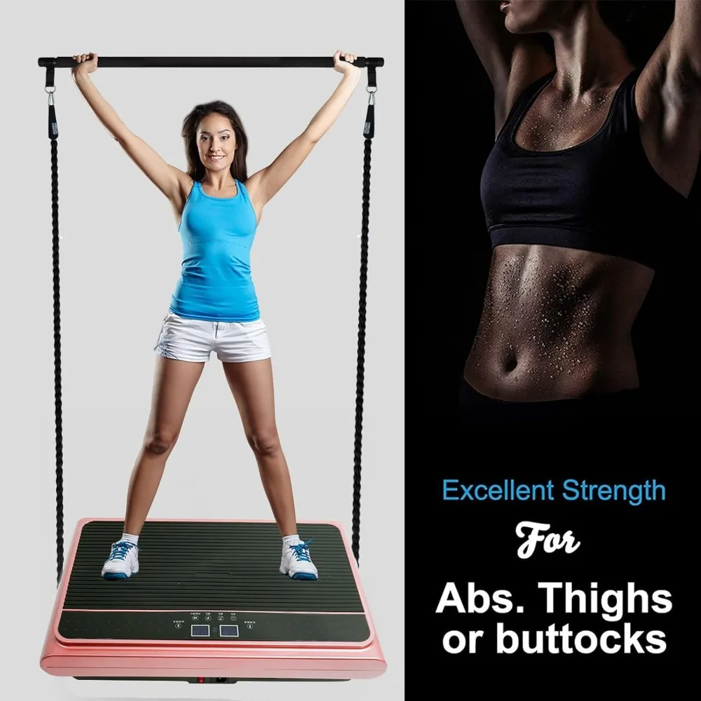 Vibration Plate Exercise Machine Whole Body Vibration Platform Machine with Pila