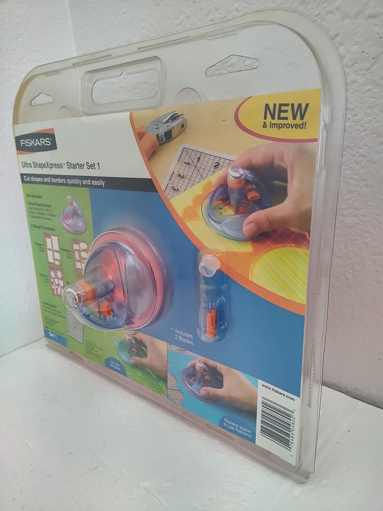 🟠FISKARS Ultra Shape Express Cutter - Cut Shapes & Borders Easily🟠