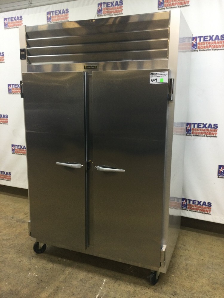 Traulsen G2201052” 2 Solid Door Freezer on Casters