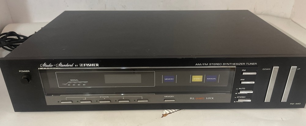 Fisher FM-660 Stereo Tuner works