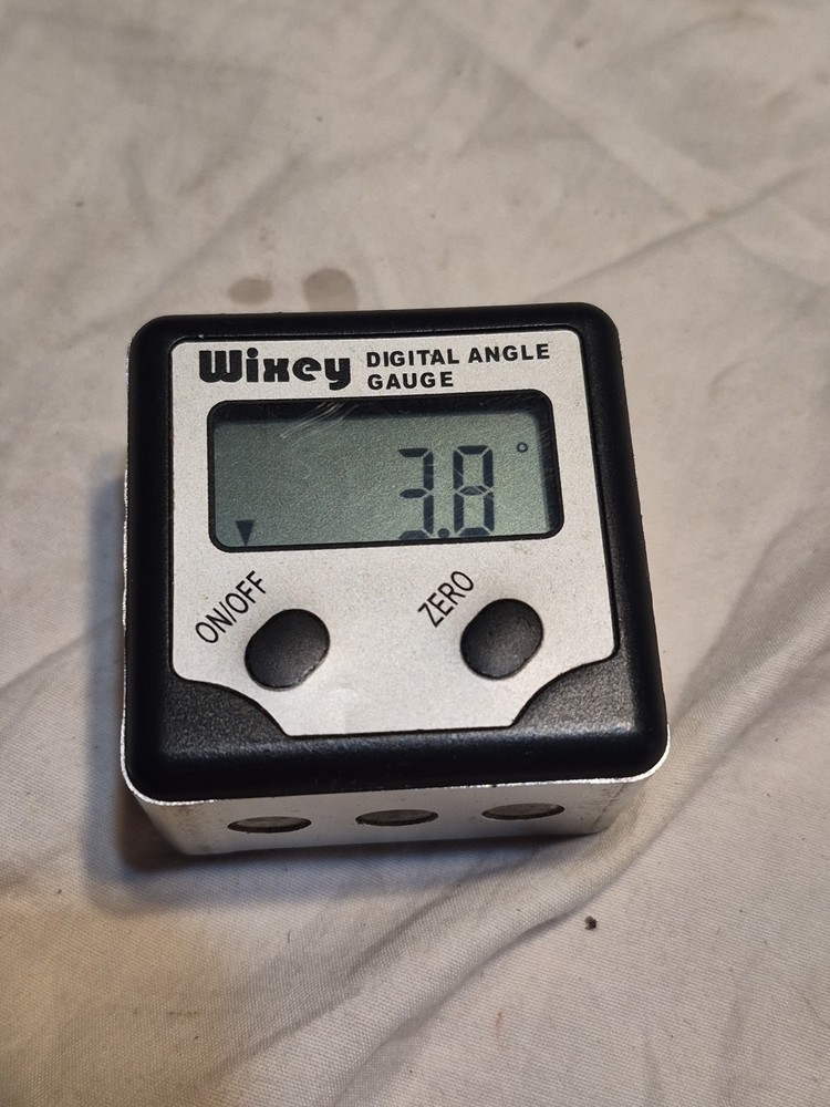 WIXEY DIGITAL ANGLE GAUGE With New Battery
