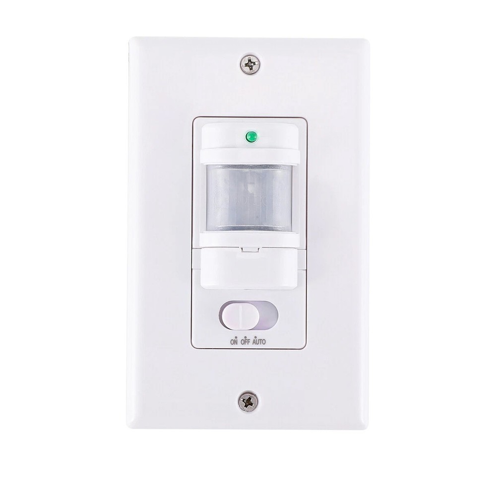2PCS Automatic PIR Occupancy Motion Sensor Light Switch Auto On/Off Infrared USA