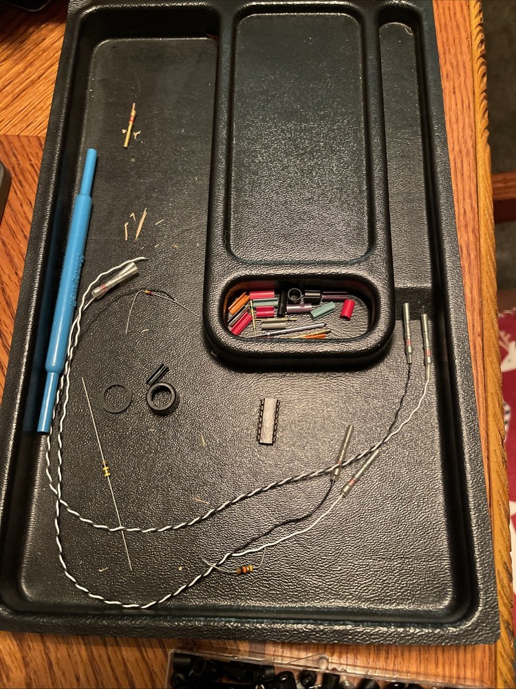 Electronics Toolbox With Tools, Various Tools, Various Testing Equipment See Pic