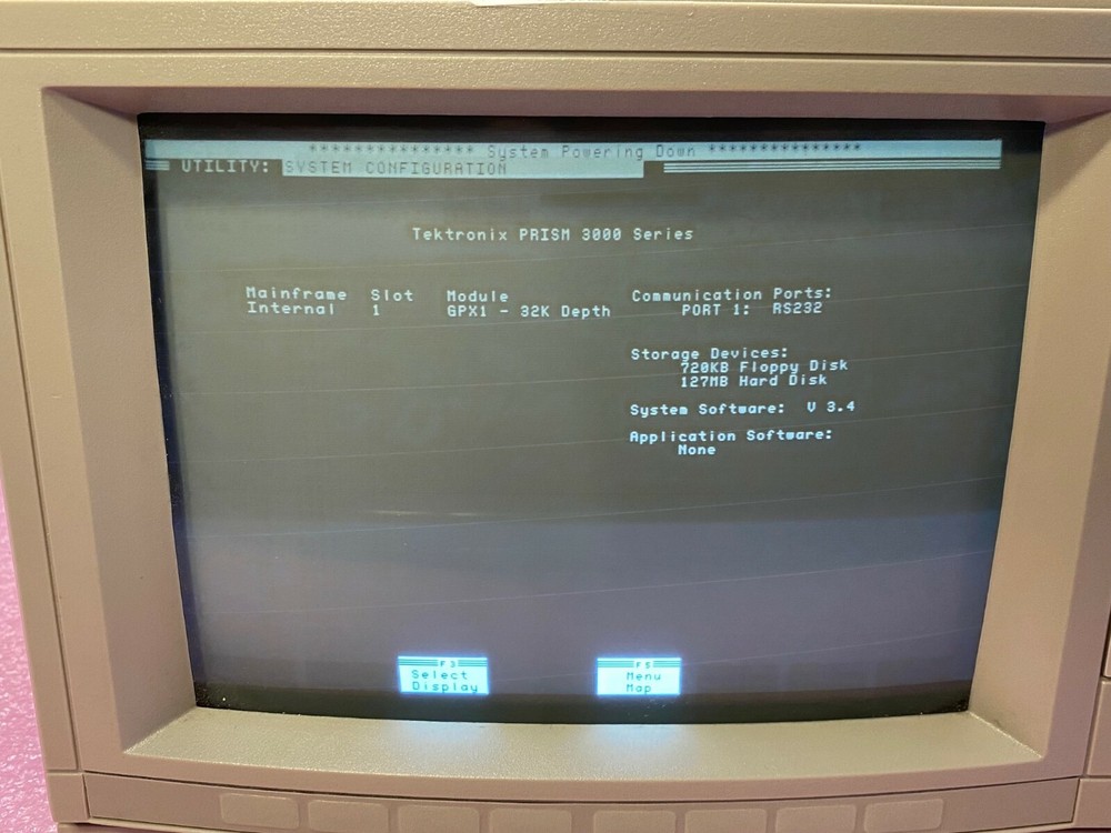 TEKTRONIX 3001GPX LOGIC ANALYZER