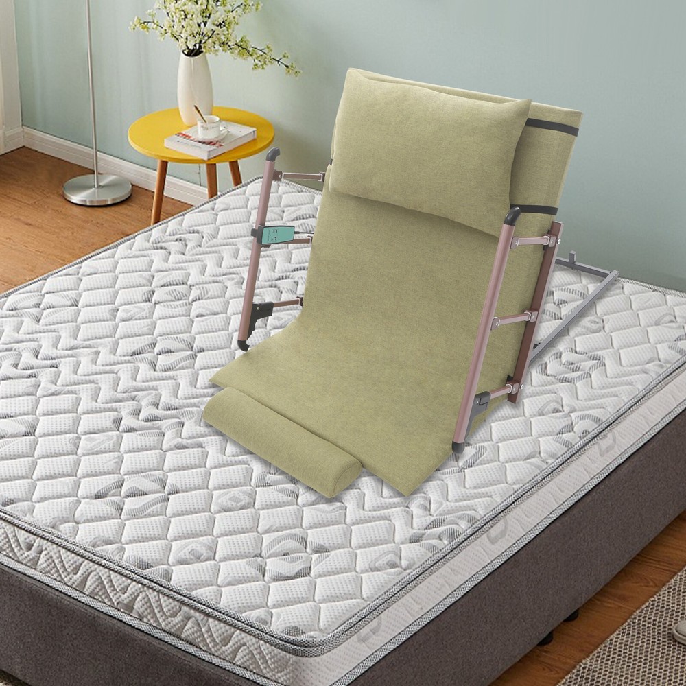 R/C Electric Lifting Bed Backrest 2-80° Adjustable Back Rest Support for Elderly
