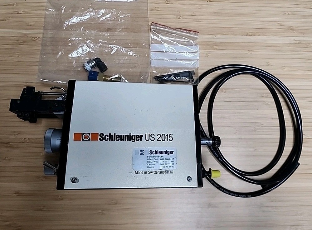 Schleuniger UniStrip 2015 Pneumatic Wire Stripping Machine