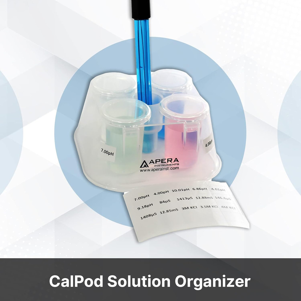 Apera Instruments Ph Probe Electrode Sensor Care Maintenance Kit, Including Ph 4