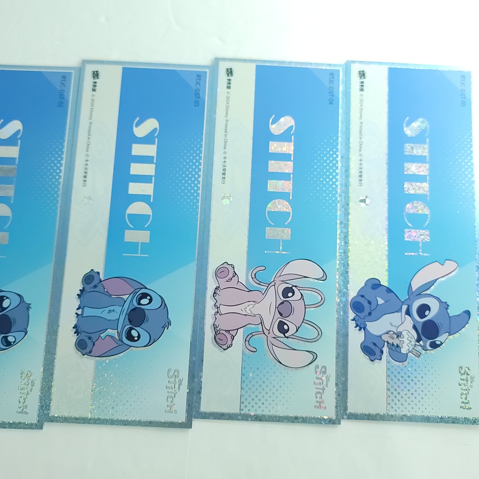 2024 Kakawow DISNEY Stitch Large Ticket Jumbo Trading Card Limited Lot Of 6