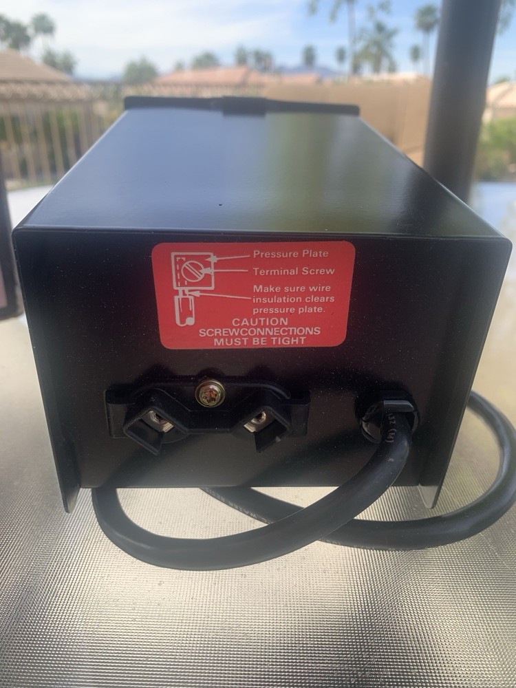 Intermatic ML121TW Outdoor Low Voltage Transformer & Timer With Instructions