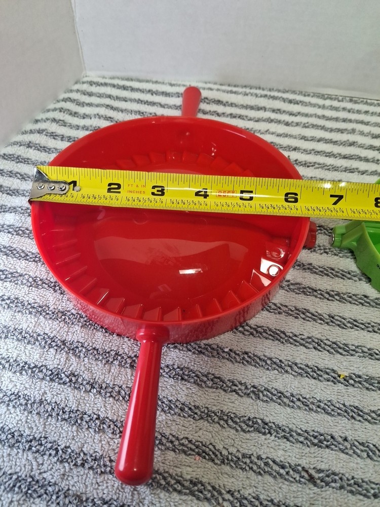 Magic Dumpling Presses 3 Red Green Purple