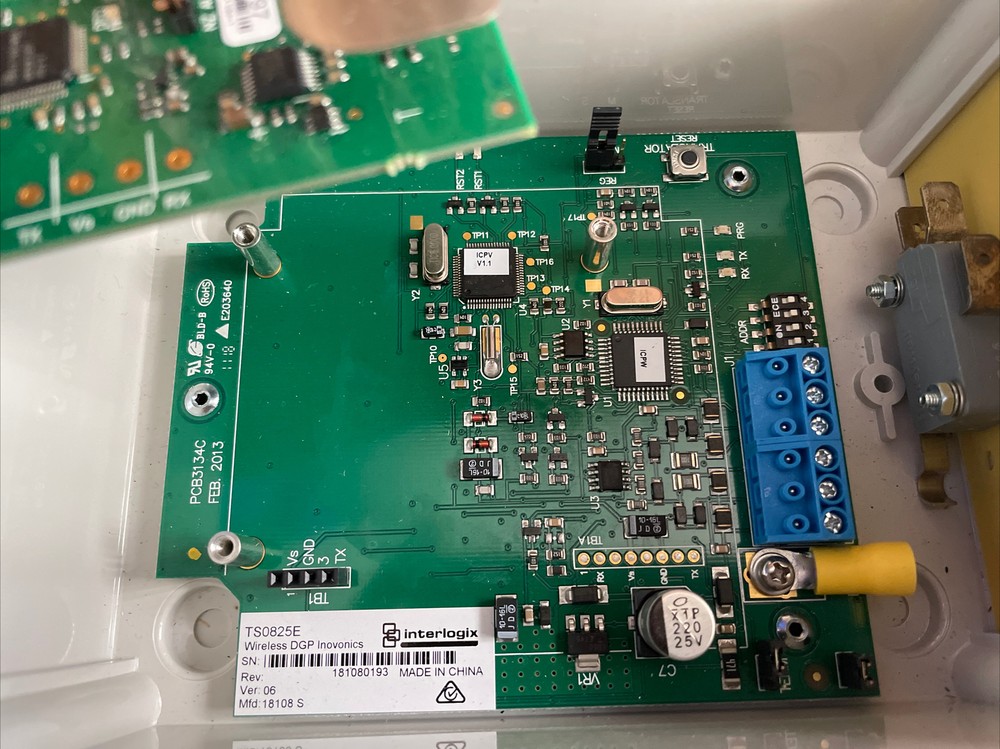 Interlogix TS0825E Wireless DGP Inovonics