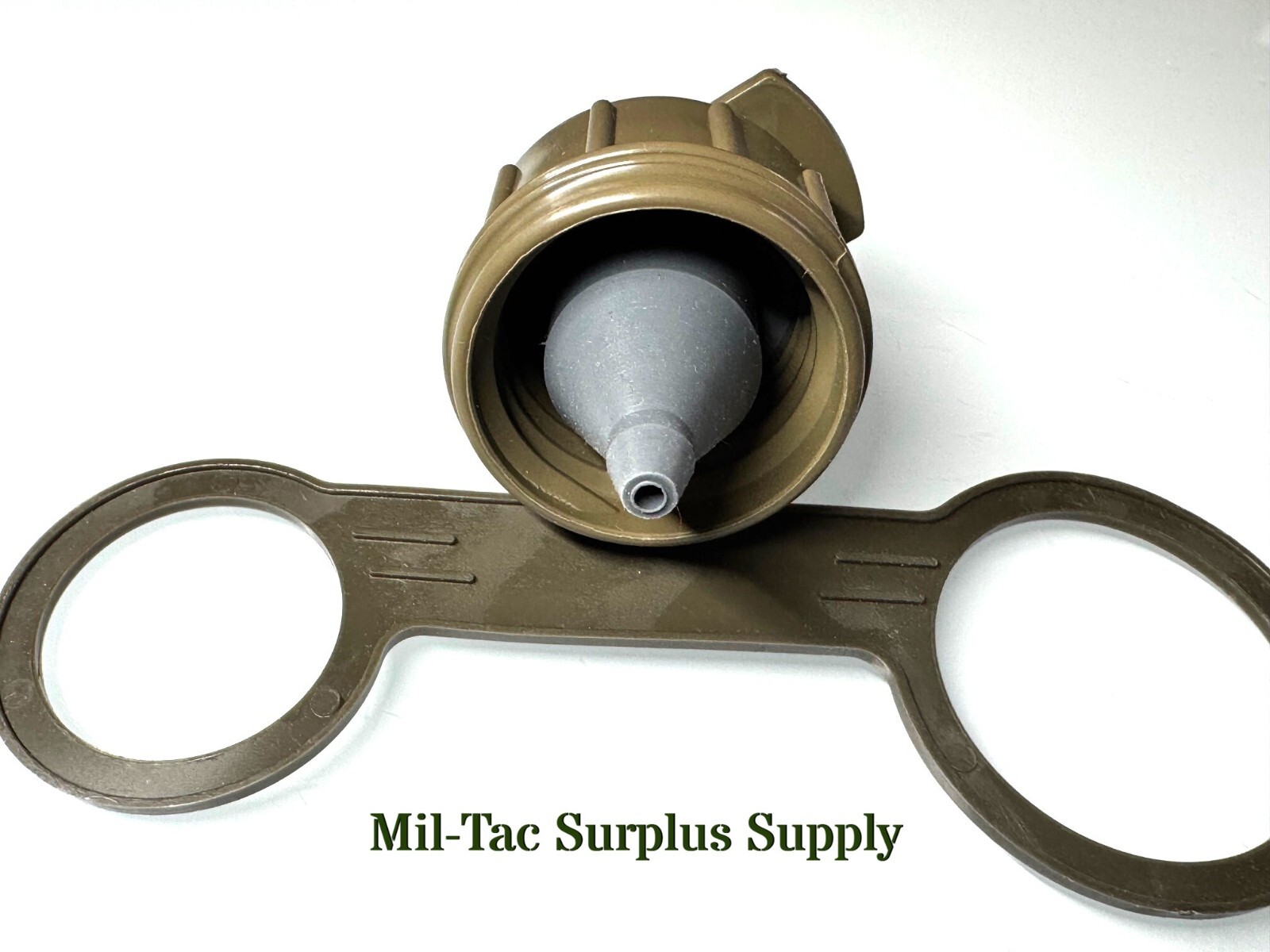 NEW Military M1 NBC CANTEEN DRINKING CAPS - OLIVE DRAB - FACTORY SEALED