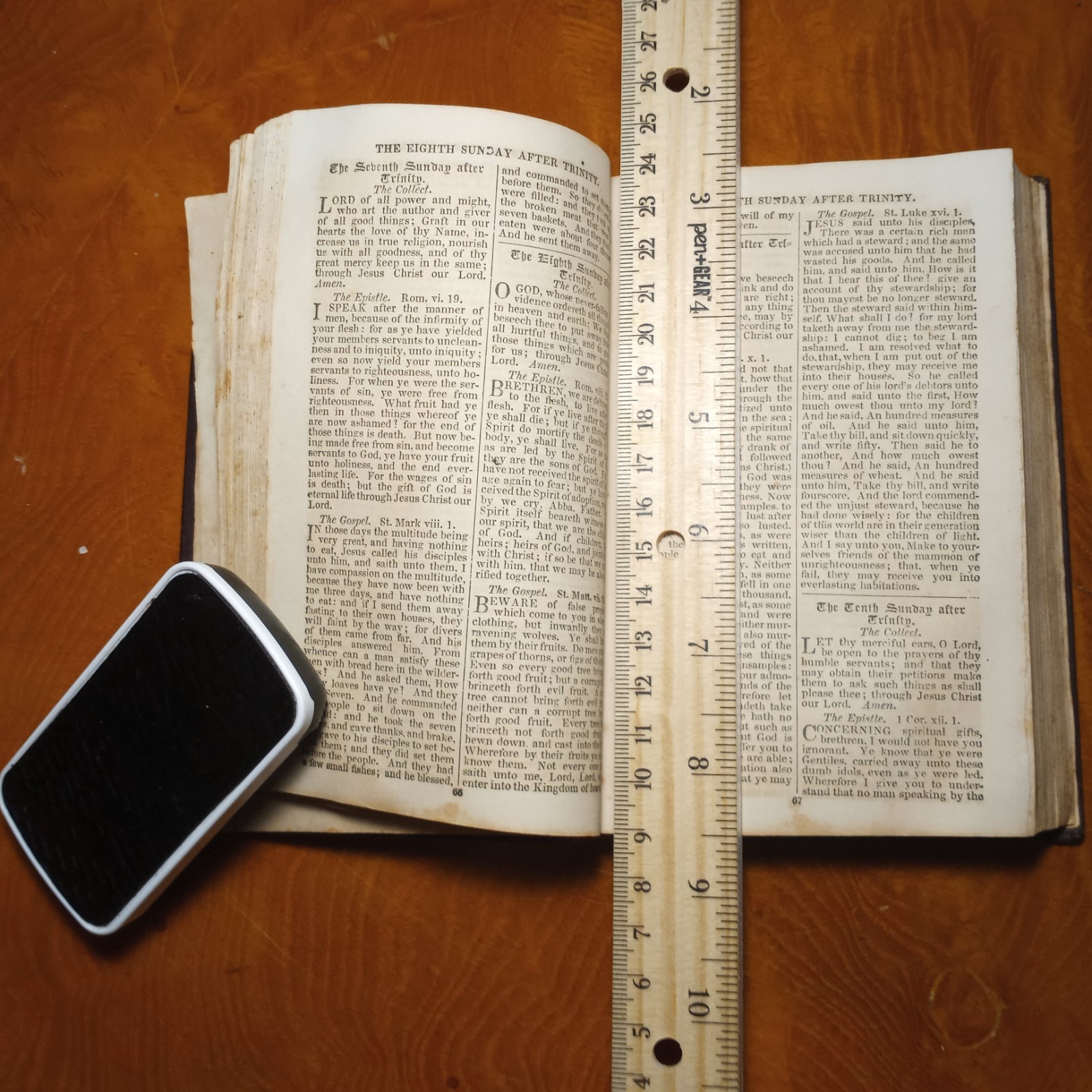 Rare Genuine Civil War Relic Fort Monroe 1864 Prayer Book Inscribed with Quill