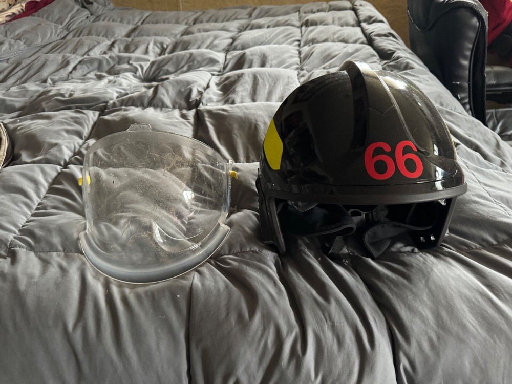 European fire helmet