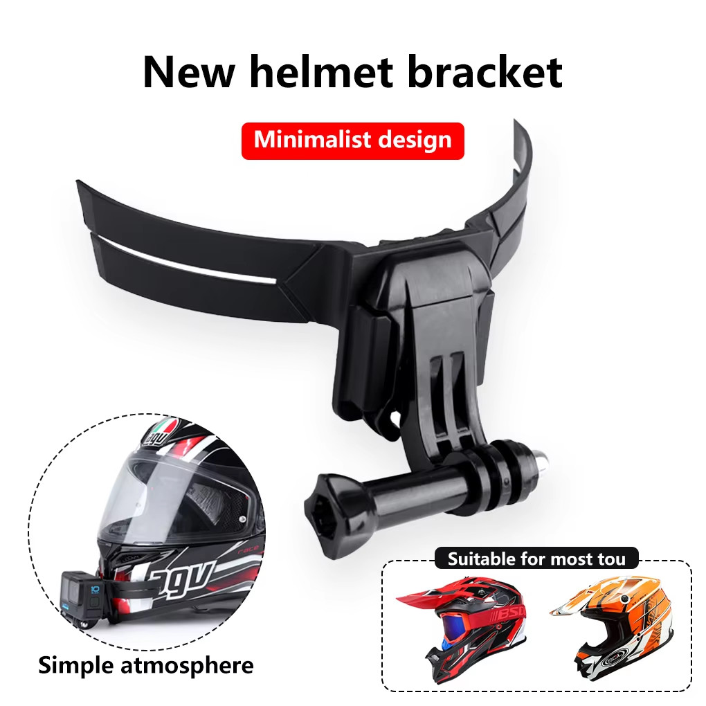 Motorcycle Helmet Camera Mount Motorbike Hat Chin Bracket Holder for GoPro
