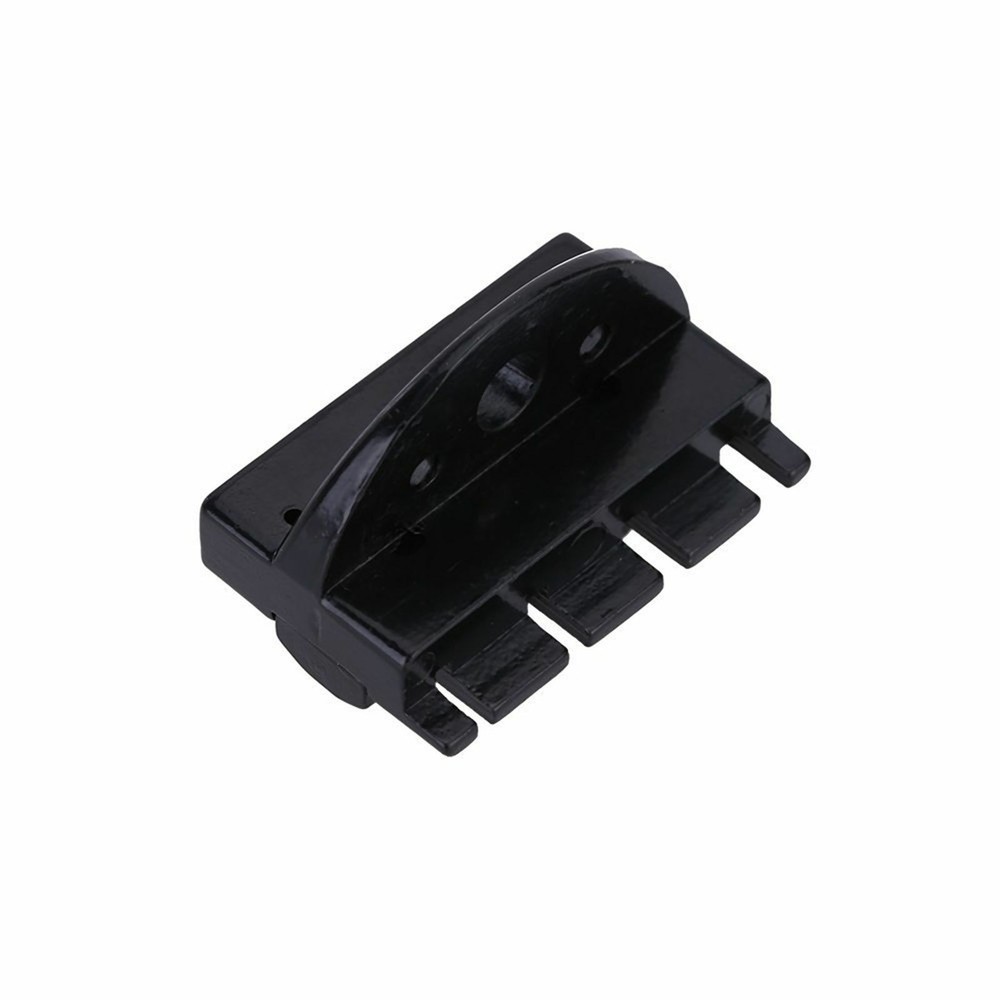 4 String Headless Guitar Bass Bridge Tailpiece System Fixed Hardtail Saddle