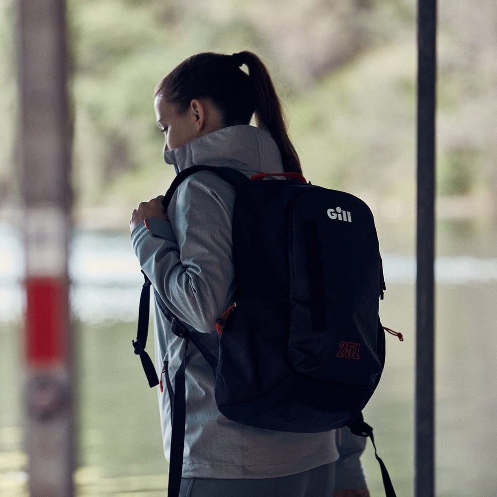 Gill 25L Waterproof Transit Backpack Black One Size