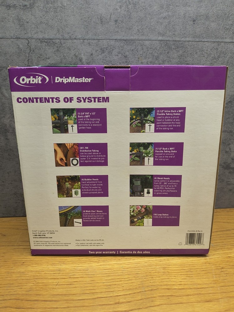 Orbit #61529 Above Ground Bubbler & Sray Kit