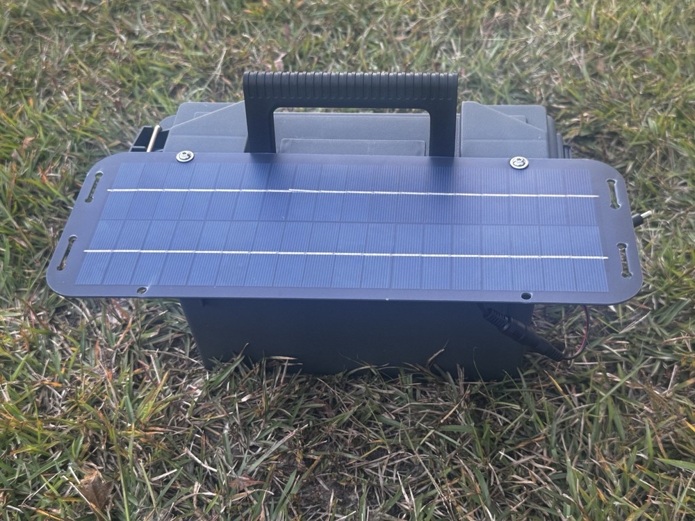 Deer Trail Camera External Solar Battery Power Panel Box