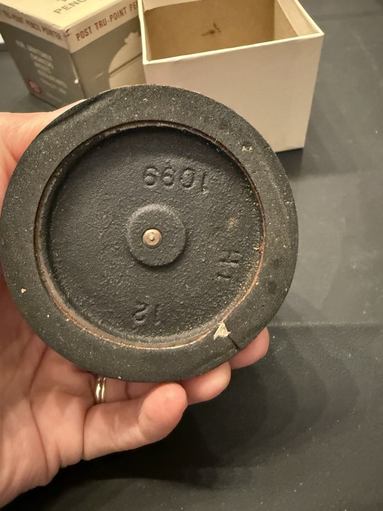 Vintage POST Tru-Point Model D Architect Drafting Pencil Lead Pointer w/ Box