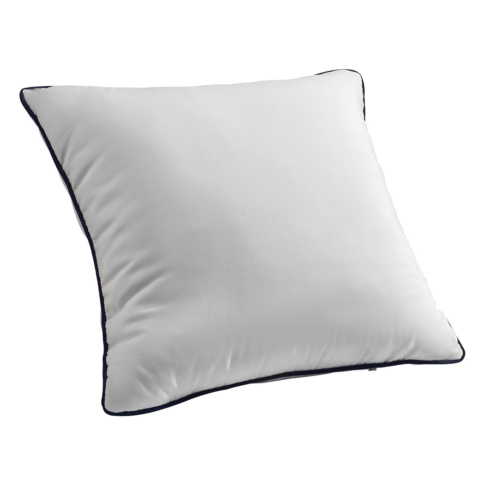 20 x 20 in Throw Pillow Inserts Pack of 2 White Down Alternative Pillows Square