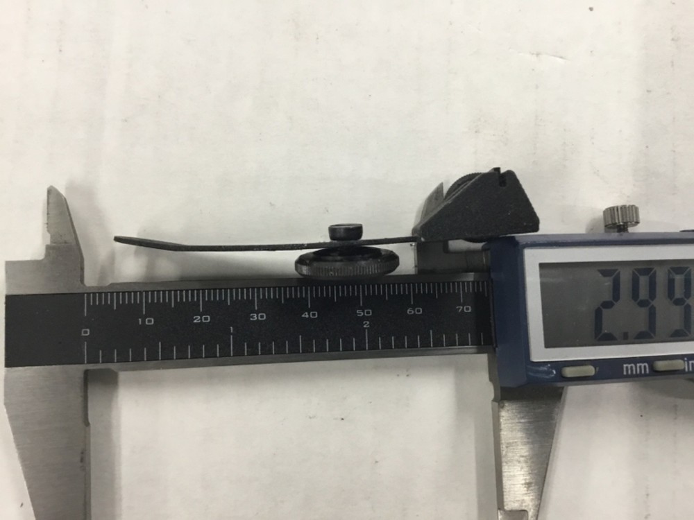 Unknown rear open sight