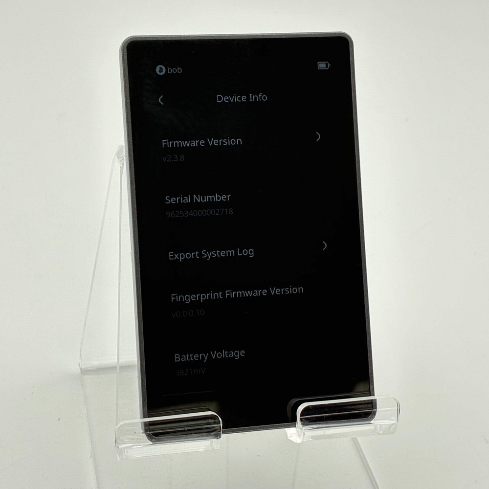 Keystone Hardware Crypto Wallet KV032 Black