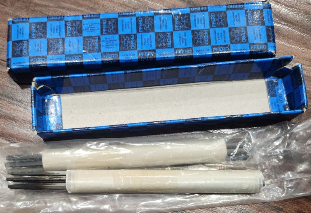 PFERD 11062 Round File 4" Second Cut, 10/BOX