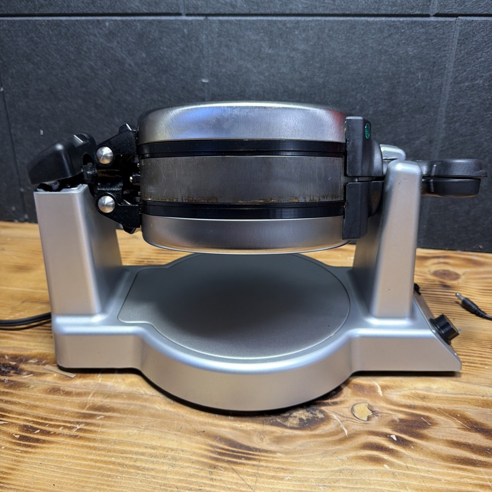 Waring Pro Double Waffle Maker – Rotating Belgian Style – Model WMK600 – Tested