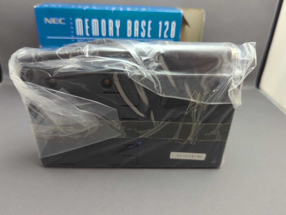 * PC Engine (NEC) Memory Base 128 (PI-AD19) Sealed/Complete CIB