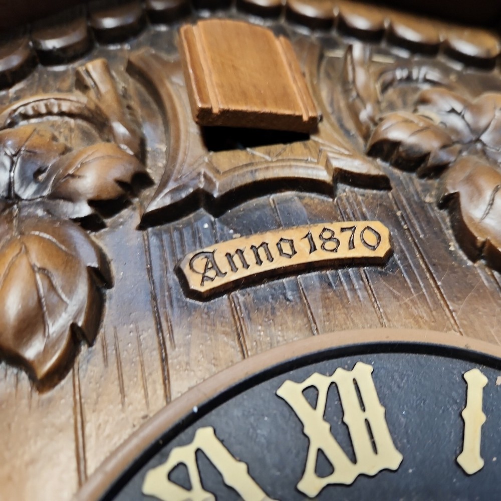 Vintage CUCKOO CLOCK Complete & Running German Made