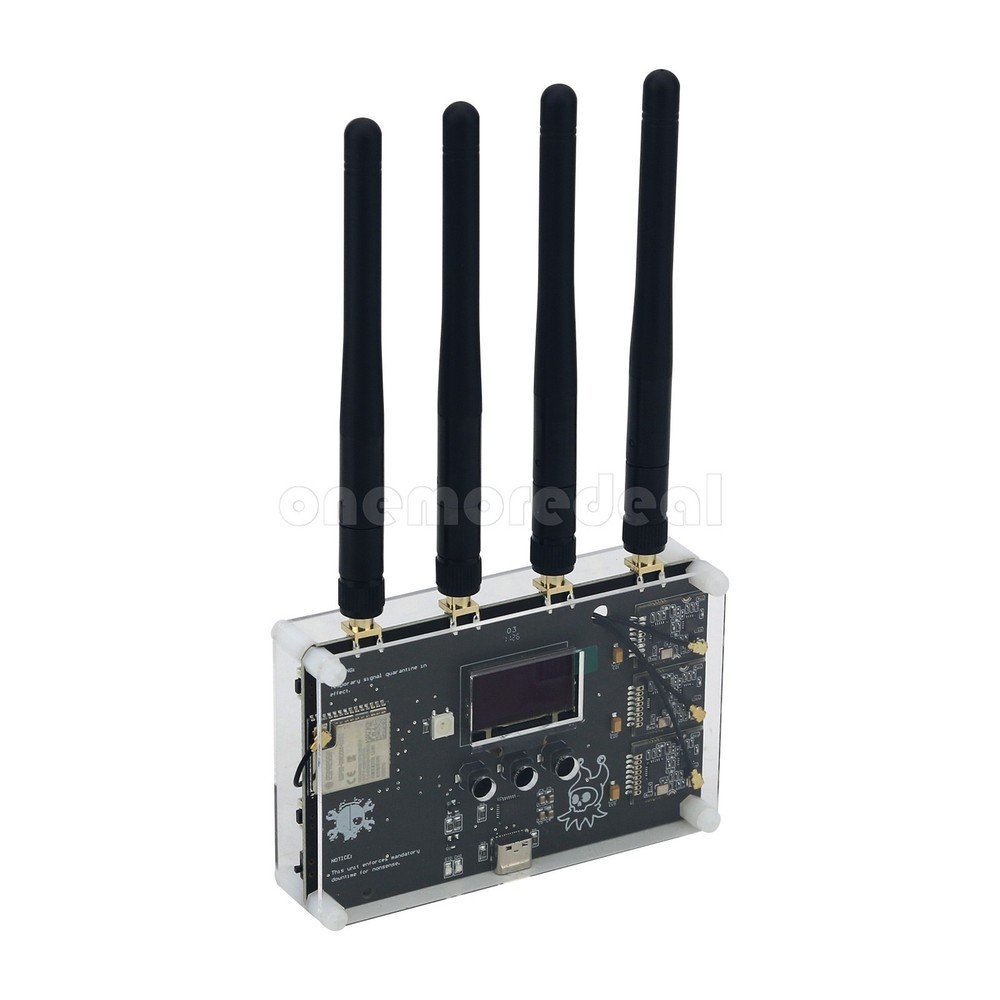 RF-Clown V2 Opensource Wireless Security Tester Bluetooth WiFi 3xGT24 RF Module