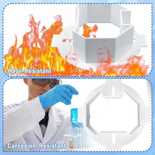 5Pcs Round Electrical Box Extender 1-Gang Plastic Electrical Ceiling Box