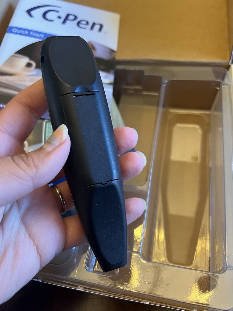 C-Pen 600C Reader Pen Text Untested!!