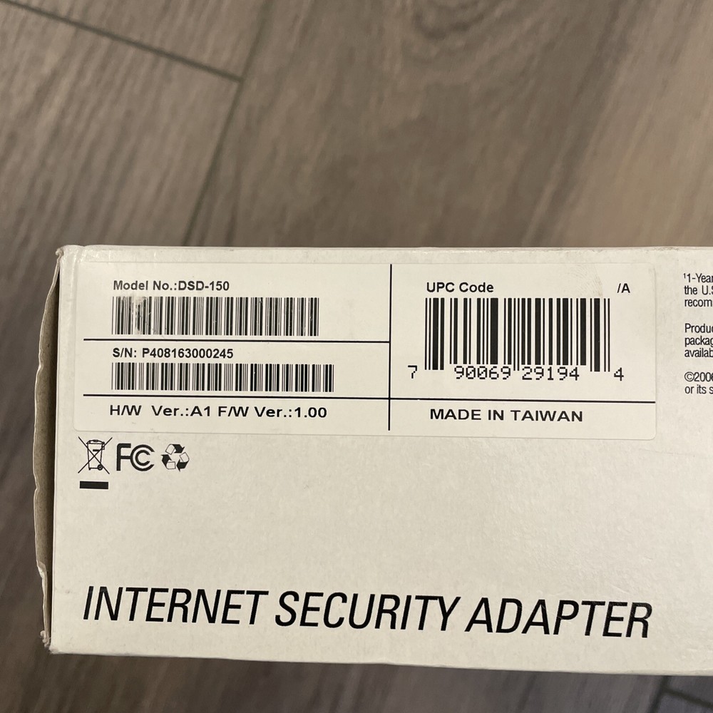D-LINK DSD-150 SecureSpot Internet Security Firewall Free Shipping