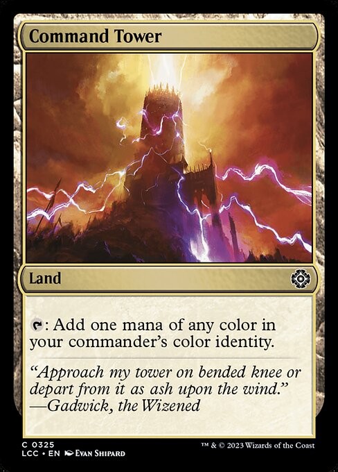 Command Tower 325 C Normal LCC MTG NM