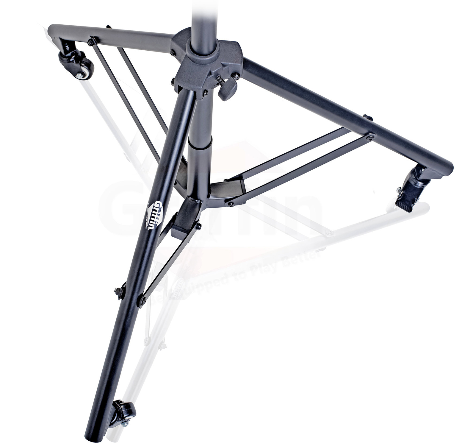 Studio Microphone Stand On Wheels Tall Overhead Boom Arm Mic Mount Stage Holder