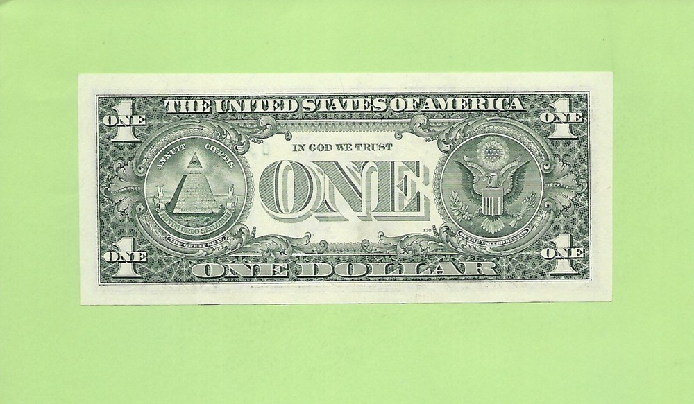 2001 ..UNCIRC $1 D 3794 2980 B .... 2001 $1 D-B NICE NOTE FRN