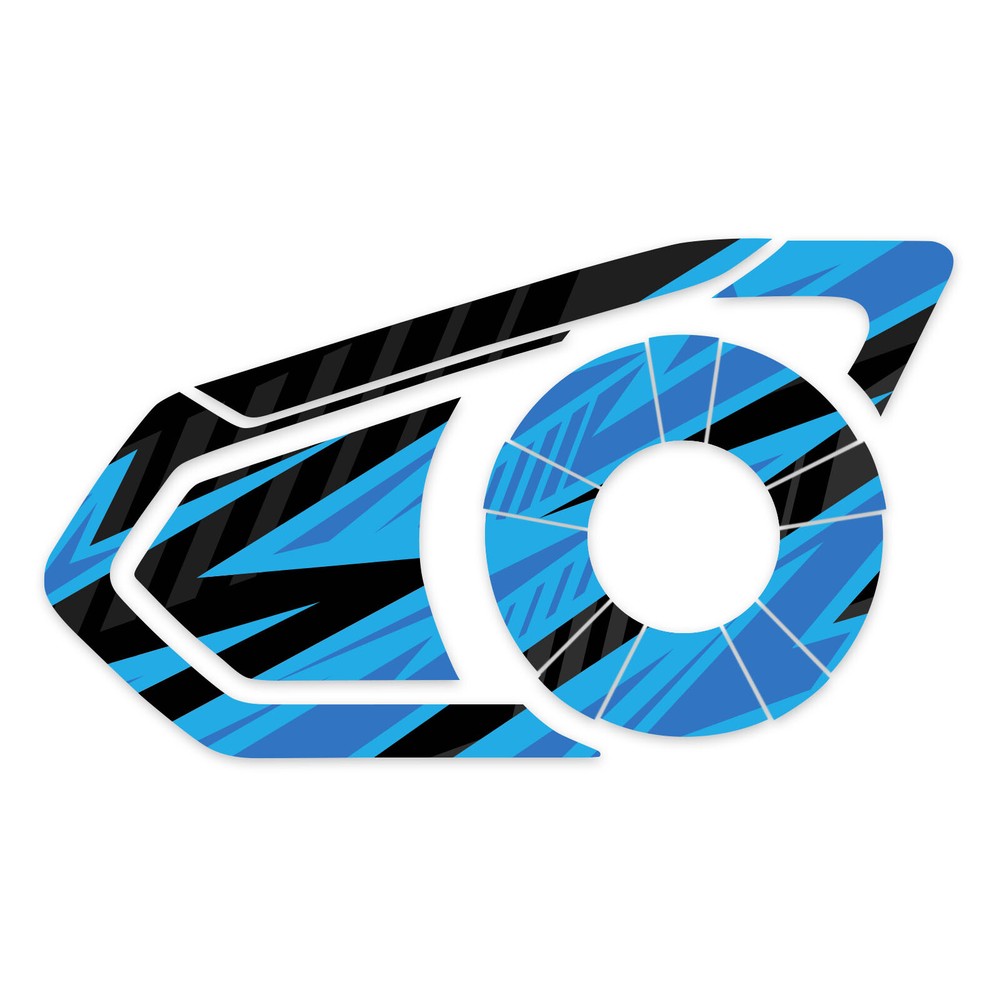 Blue Flash 1 Pcs For SENA 30K Intercom Device Sticker