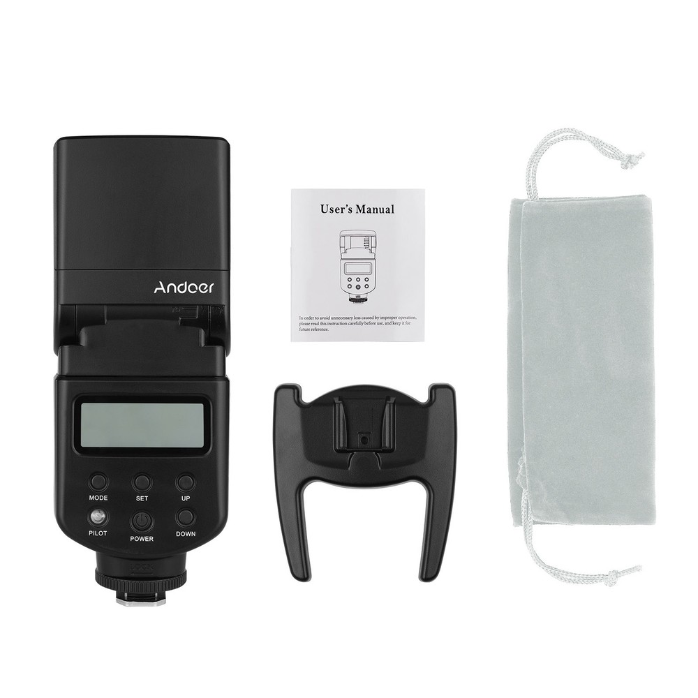 Andoer Universal Flash GN40 Adjustable LED Fill Light On-camera Flash