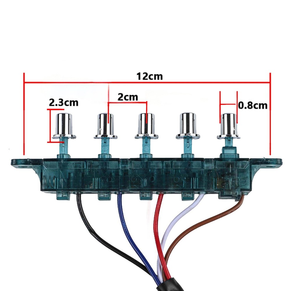 Range Hood Control Switch 5 Functions for Seamless Kitchen Integration