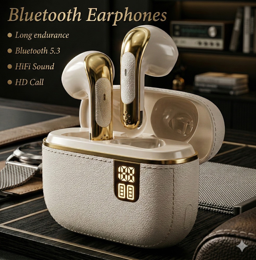 2026 Wireless Bluetooth 5.4 Earbuds Headphones For iPhone Samsung Galaxy Android