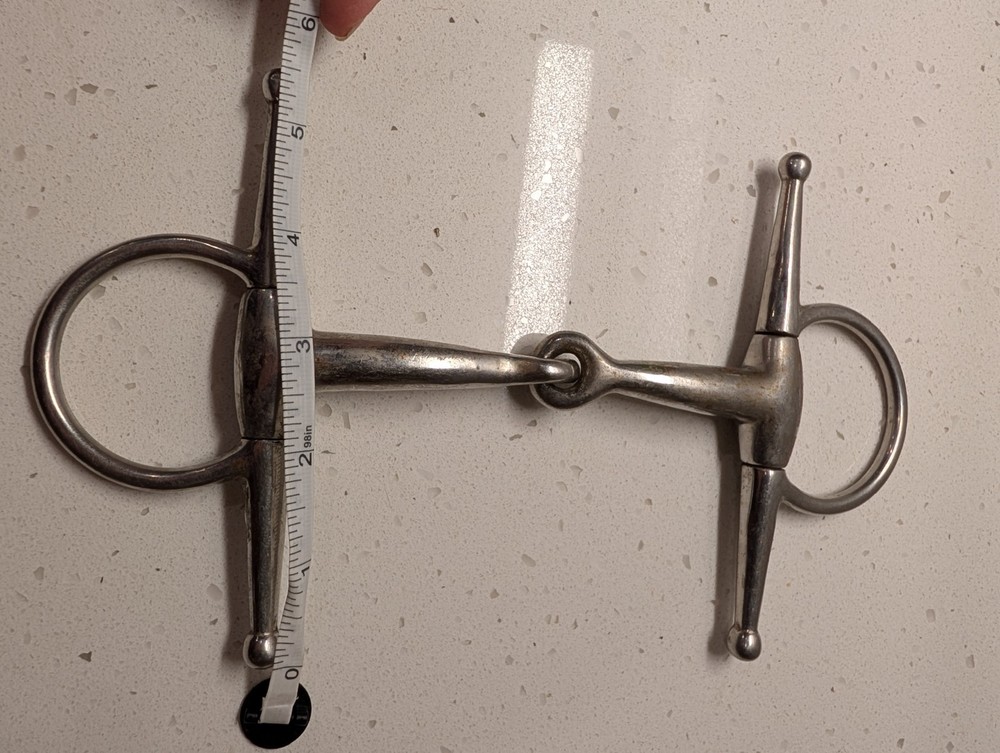 Used Full Cheek Snaffle Bit 5"